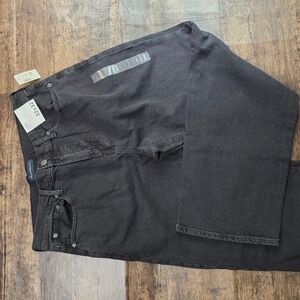AEROPOSTALE Baggy Stretch Jeans Mens 32x32 Black Denim Recycled Cotton NWT
